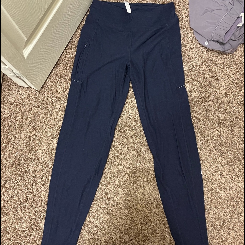 Navy lululemon joggers